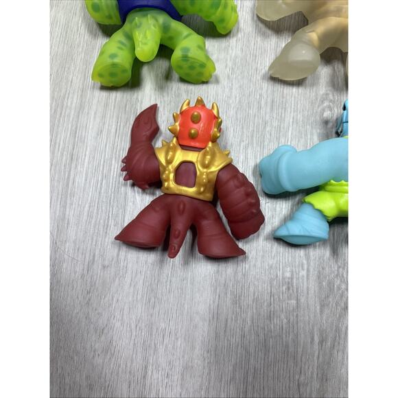 Heroes of Goo Jit Zu All Stars Pack: Blazagon, Rock Jaw, Tyro, Smashadon Figures - Picture 10 of 10